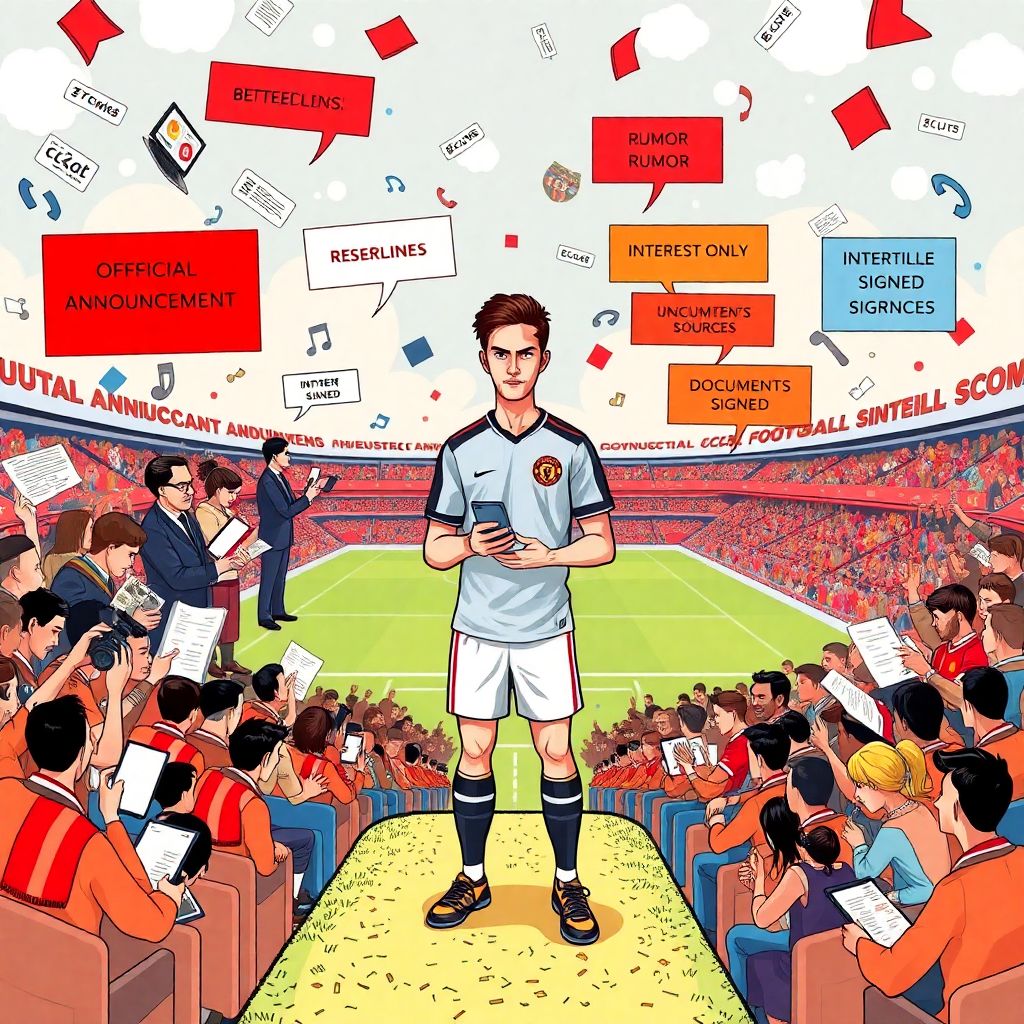 Новости трансферов: как отличать слухи от подтверждений на футбольном рынке