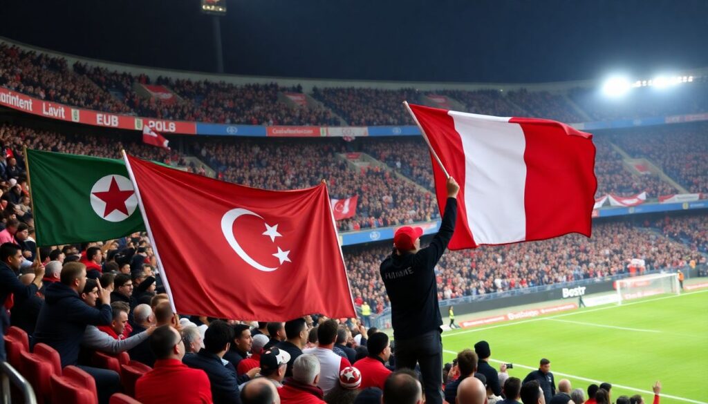 Фанатская культура: стиль, сленг и этикет на трибунах - иллюстрация