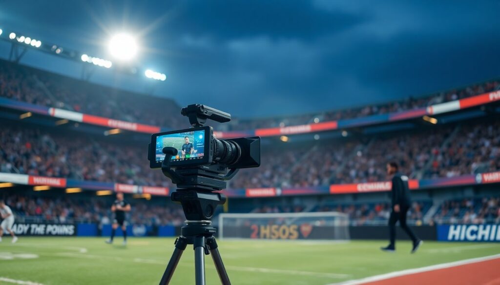 Новости матча в формате микровидеосюжета - иллюстрация