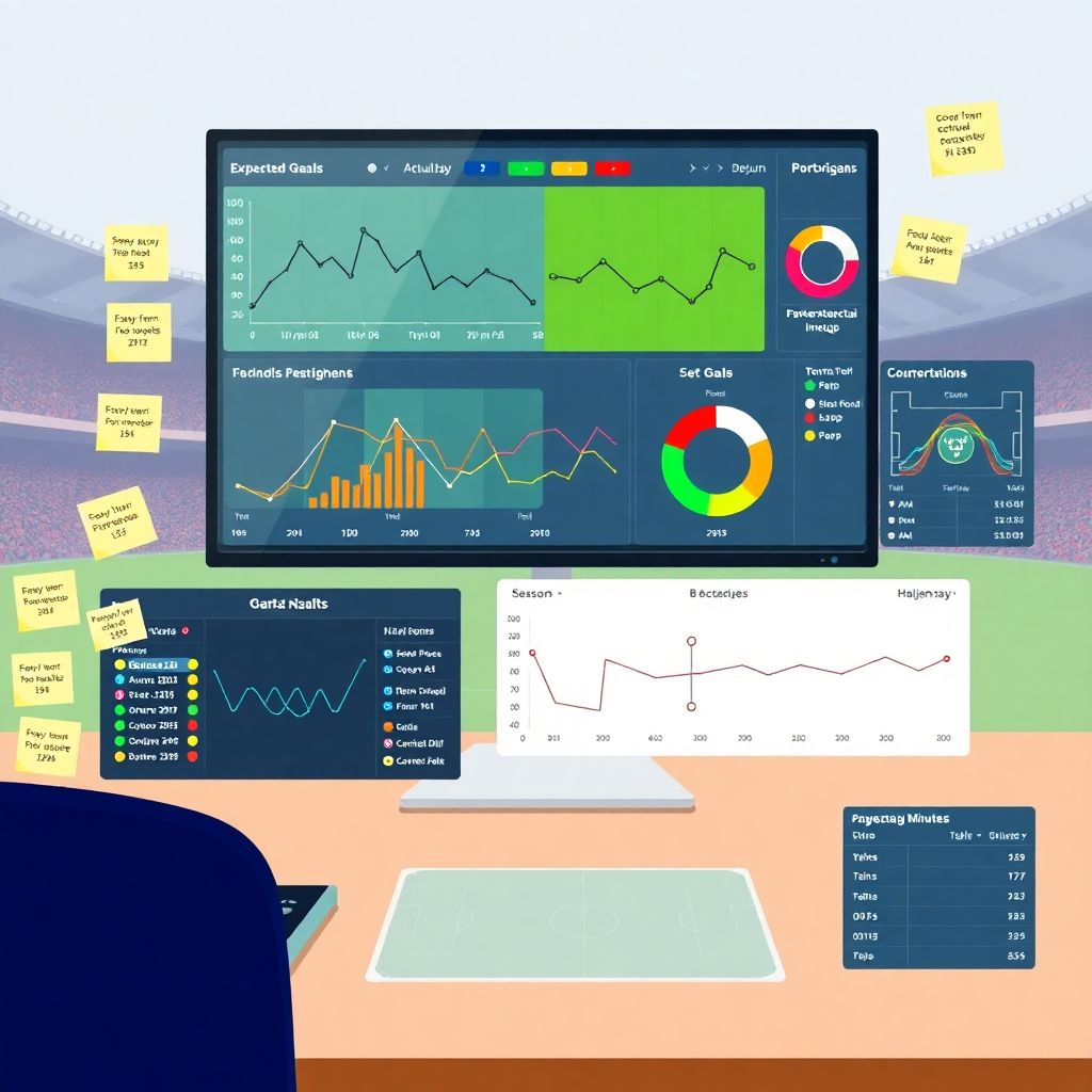 Фанатская статистика: ключевые таблицы и тенденции по ходу сезона