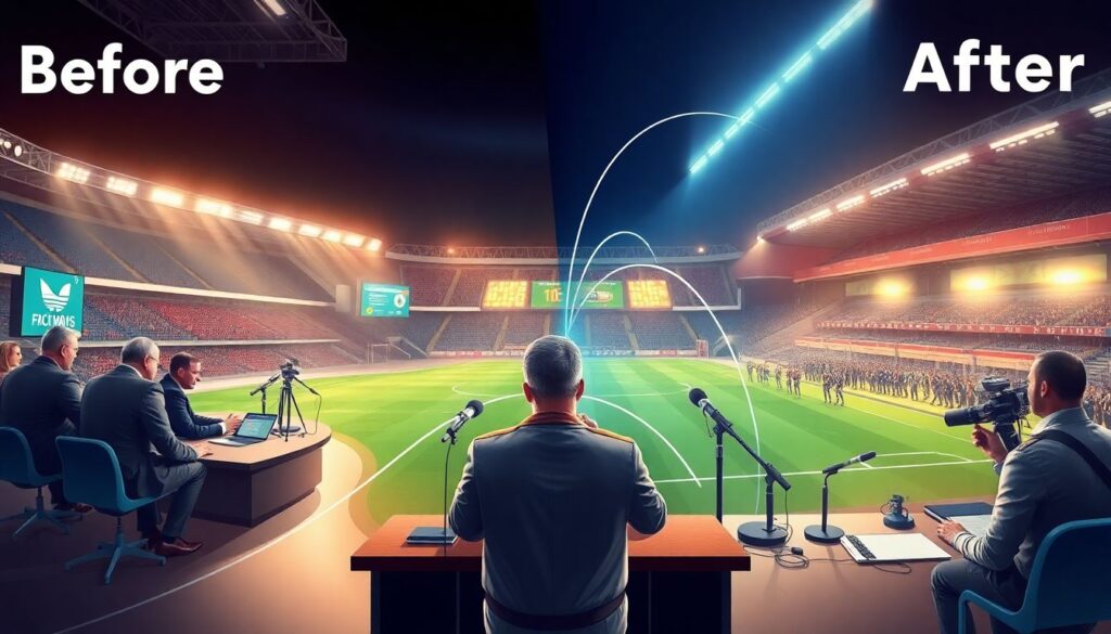 Как писать обзор на программу матча и пресс-конференцию - иллюстрация