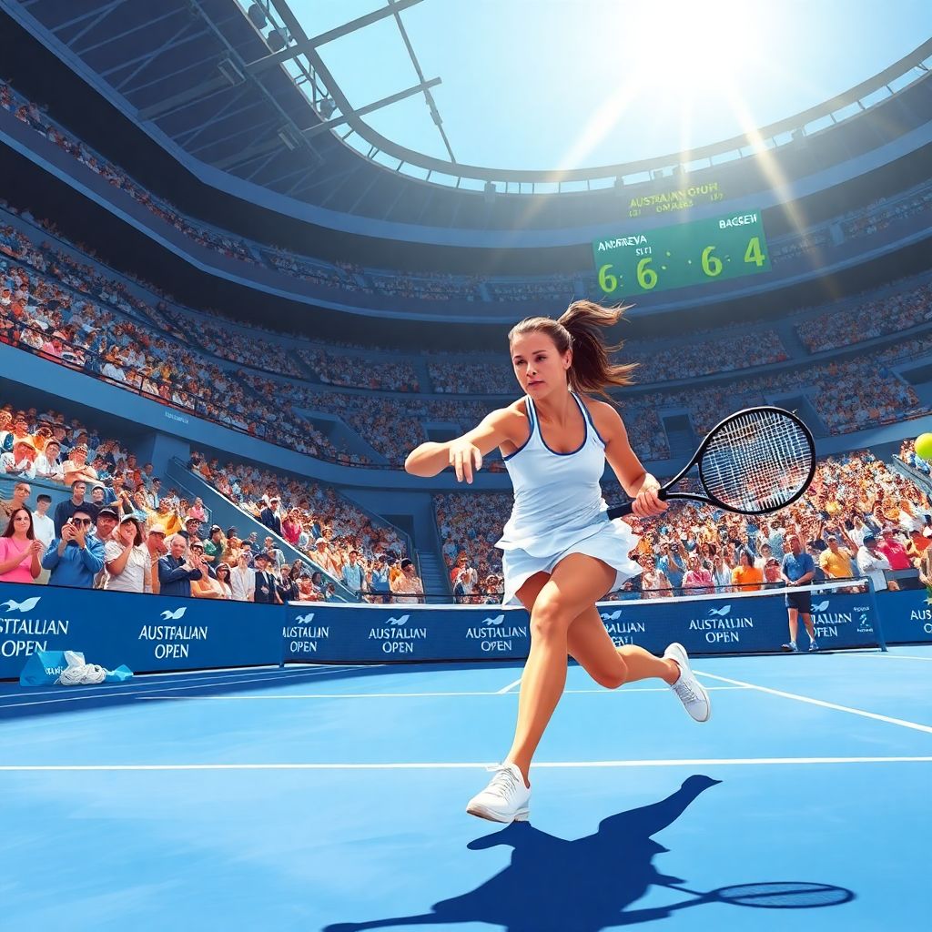 Ольховский оценил победу Андреевой над Саккари во втором круге australian open