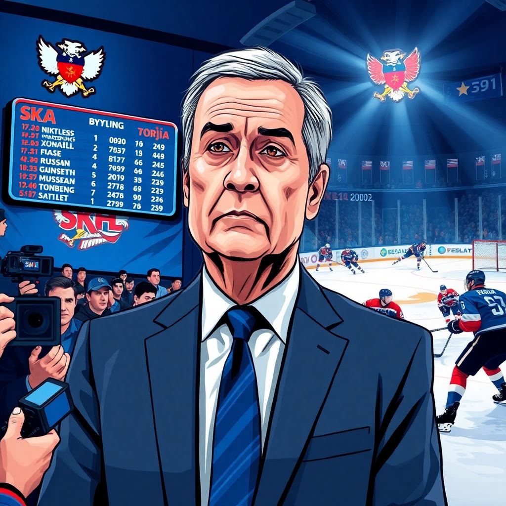 Быков: СКА важнее попасть в плей-офф КХЛ, чем гнаться за местом в таблице