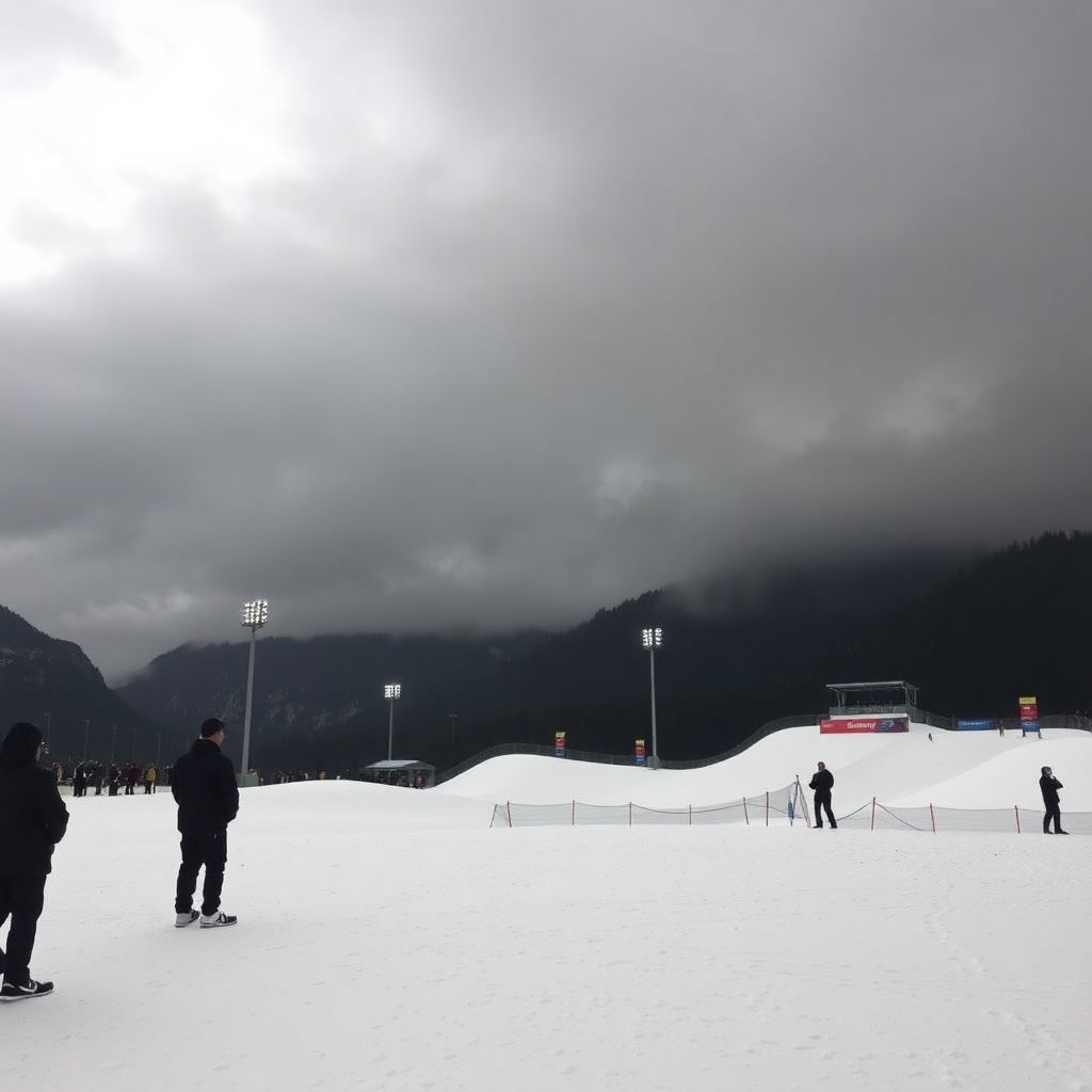 Олимпийские старты по фристайлу и сноуборду в Ливиньо перенесены из‑за непогоды